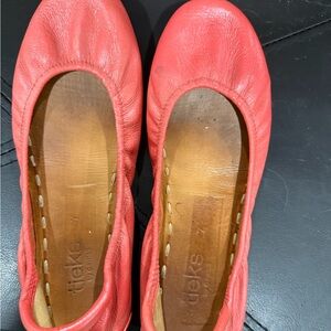 Tieks Poppy Leather Flats